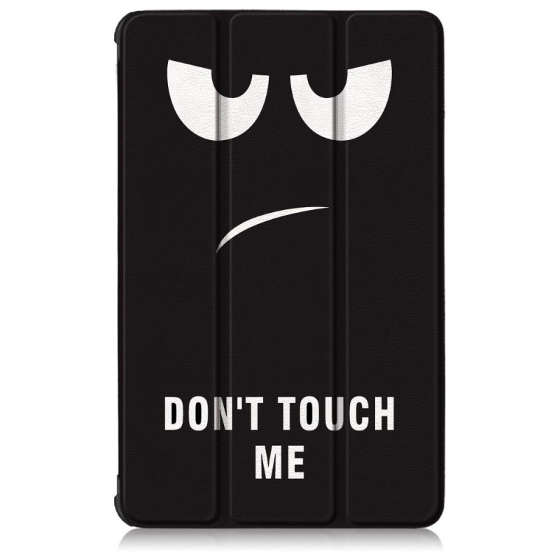 Tri - fold Stand Case for Samsung Galaxy Tab S6 Lite - Dont Touch Me