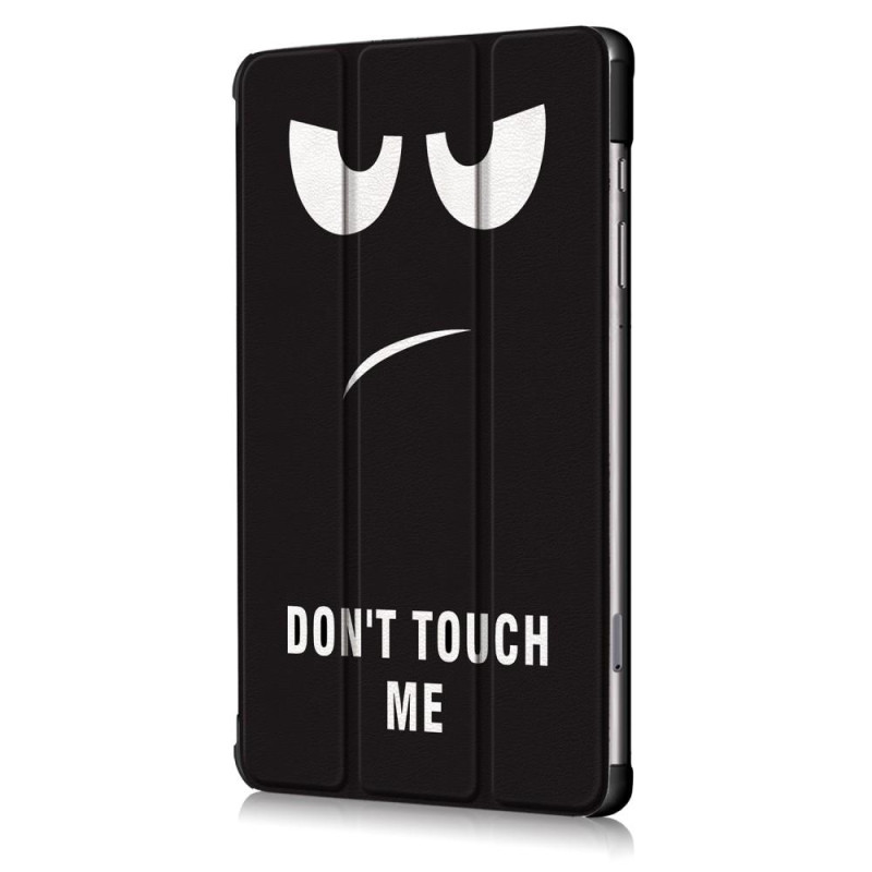 Tri - fold Stand Case for Samsung Galaxy Tab S6 Lite - Dont Touch Me