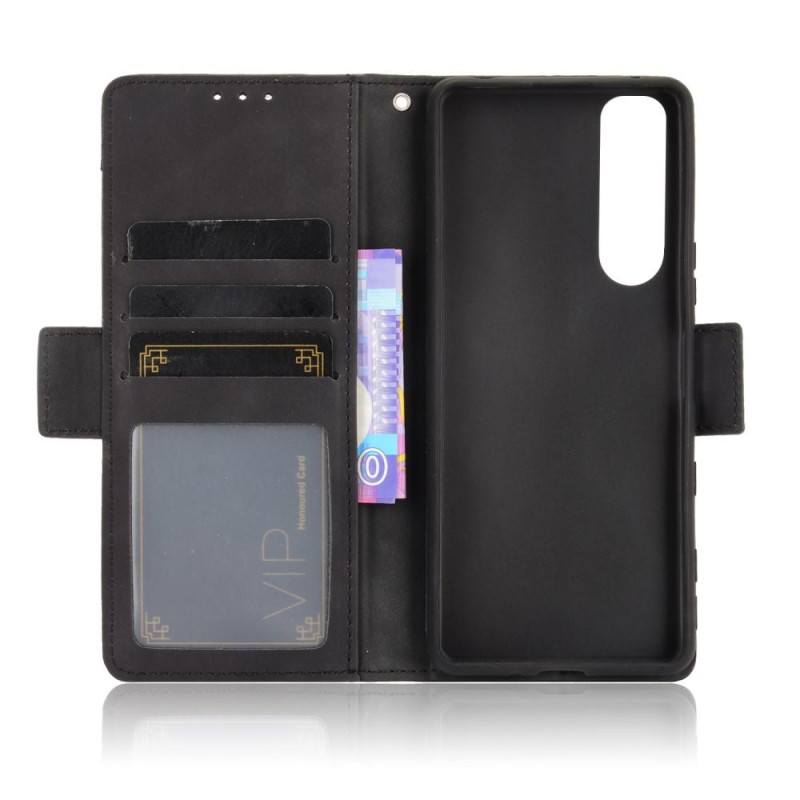 Sony Xperia 5 III Multiple Card Slots Design Wallet Stand Case