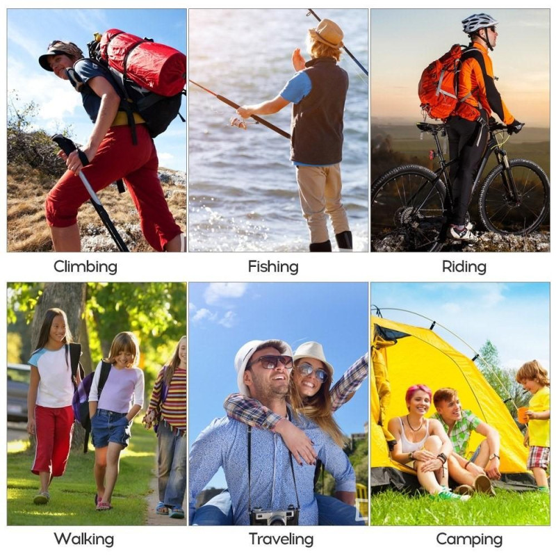 Utendørs bærbar regnfrakk Scenic Spot Hedging Engangs regnfrakk 15g