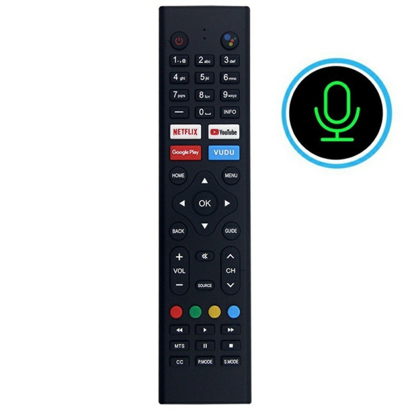 Remote Control Replacement for KT1946-HG For JVC TV Voice Activated