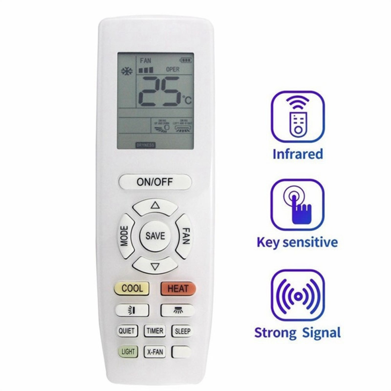 Remote Control Replacement for YAPOF15 for Gree Air Conditioner