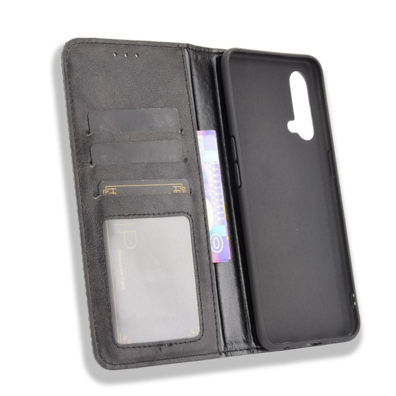 Wallet Stand Flip Phone Case for OnePlus Nord CE 5G - Black