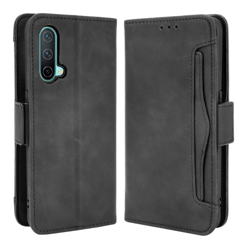Wallet Stand Flip Phone Case for OnePlus Nord CE 5G - Black