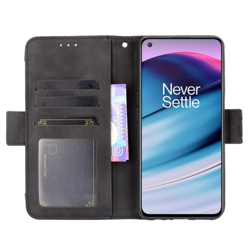 Wallet Stand Flip Phone Case for OnePlus Nord CE 5G - Black