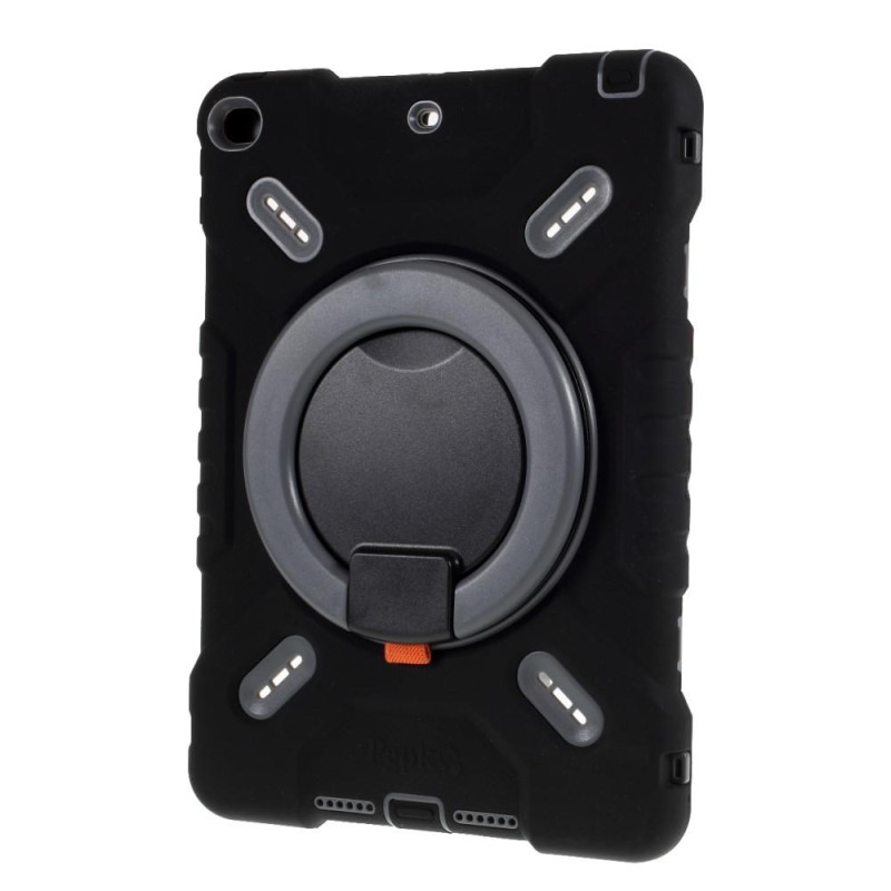 PEPKOO iPad 9.7 (2017/2018) /iPad Air Extreme Armor - Svart 360 graders svingbart stativ