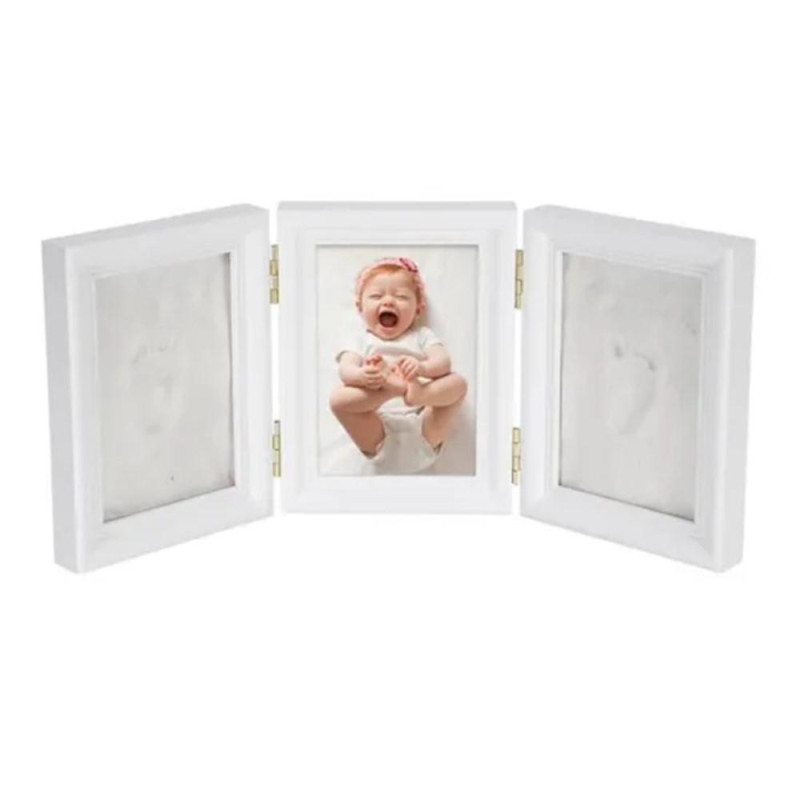 Baby Handprint Footprint Maker Kit Mindesmærke til nyfødte drenge Pigegave