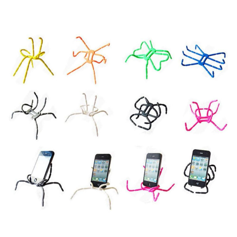 Flexible Spider Phone Holder Mobile Phone Tablet Mount Stand Bracket