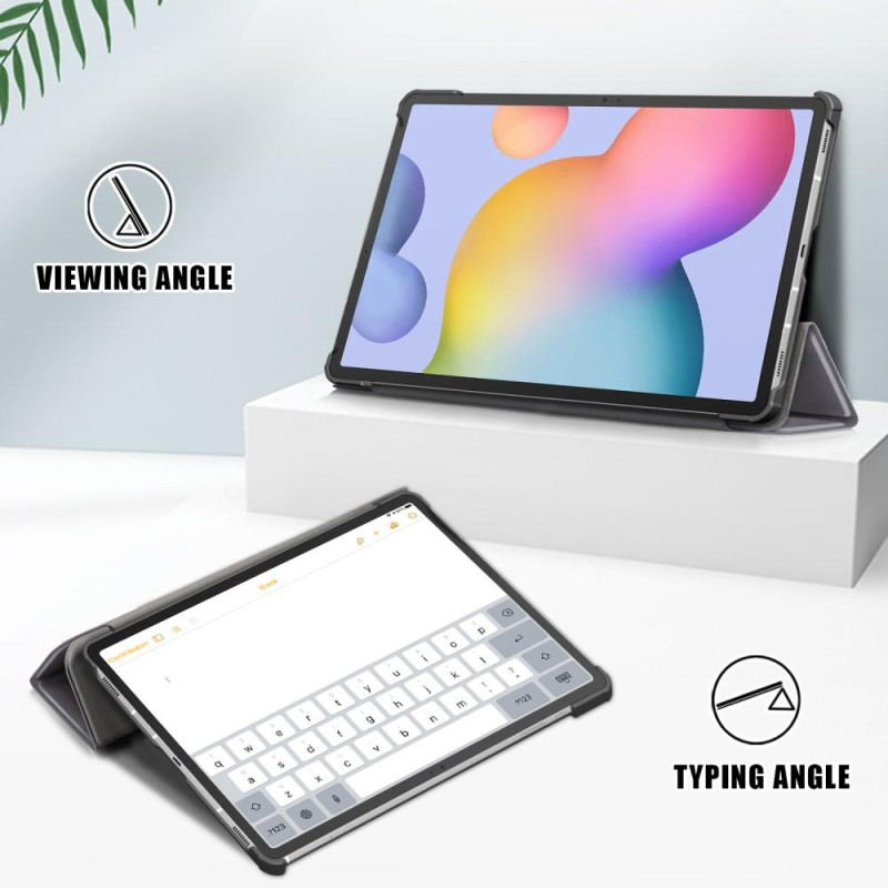 Tri - fold Stand Smart Case for Samsung Galaxy Tab S7 FE / Tab S7 Plus / Tab S8+