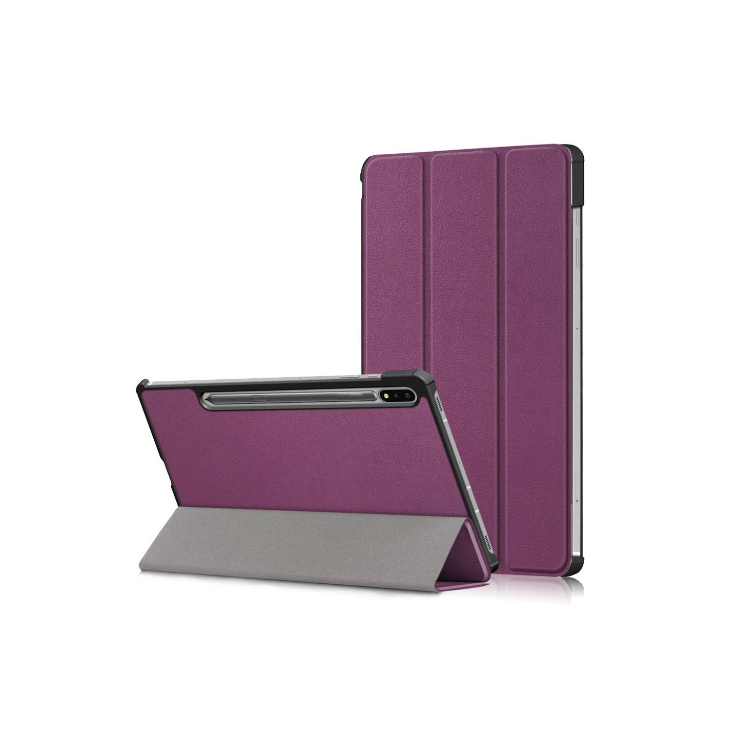 Kolminkertainen teline älykotelo Samsung Galaxy Tab S7 FE: lle