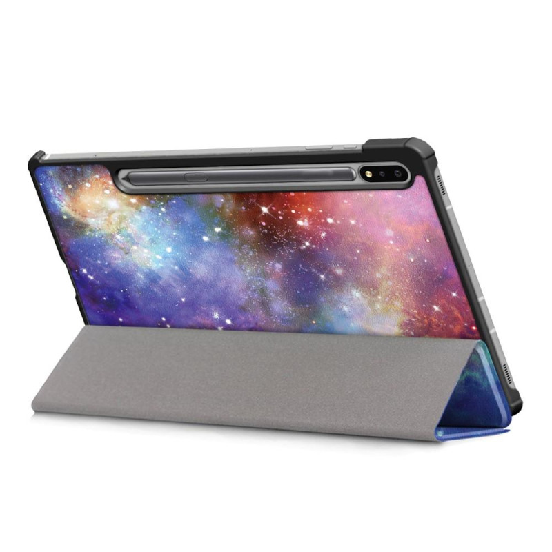 Slim Fit Dekseldeksel Til Samsung Galaxy Tab S7 FE/Tab S7 Plus/Tab S8+ - Plass