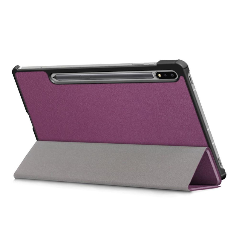 Tri - fold Stand Smart Case for Samsung Galaxy Tab S7 FE