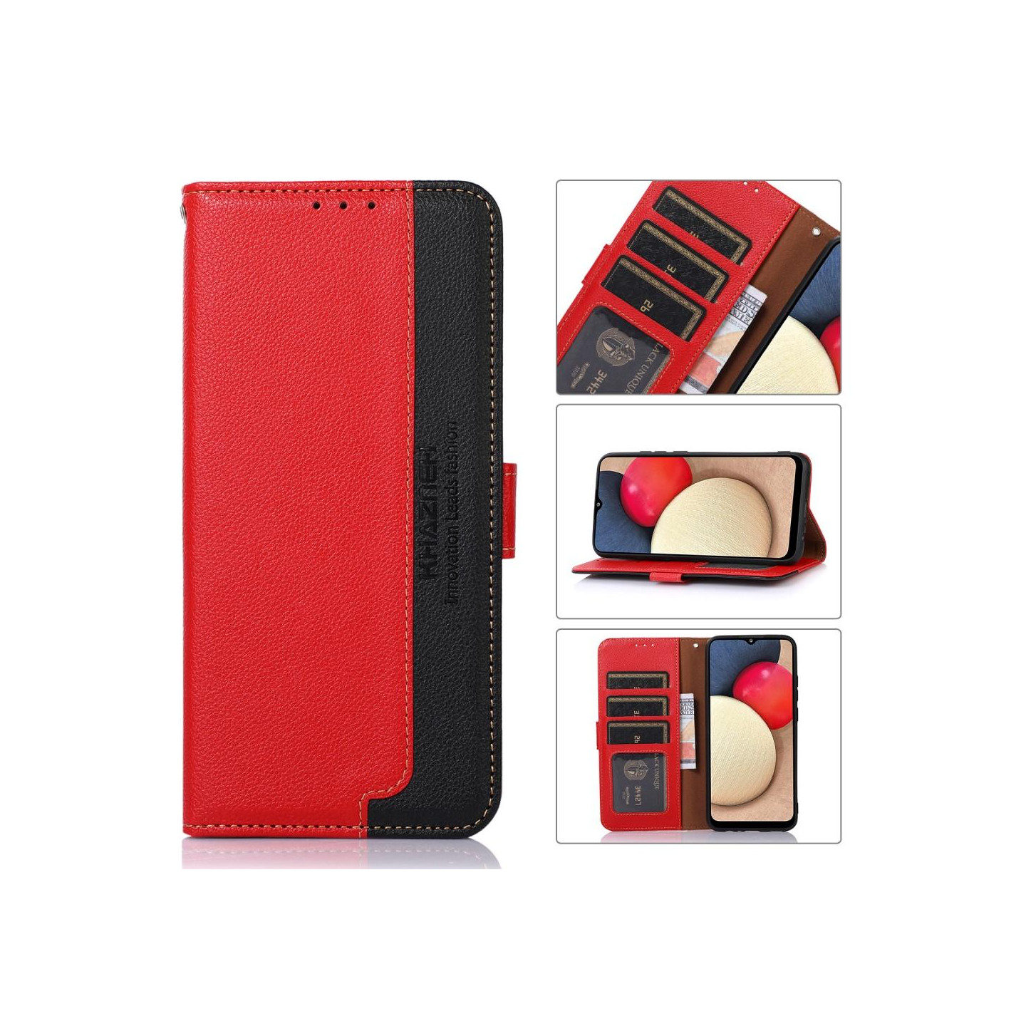 KHAZNEH Phone Cover for Sony Xperia 5 III - Red