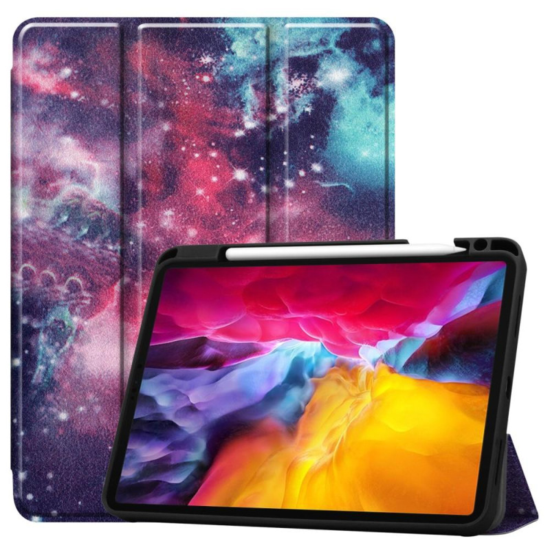 For iPad Pro 11 2021 Tri - fold Stand Tablet Case Cover - Space