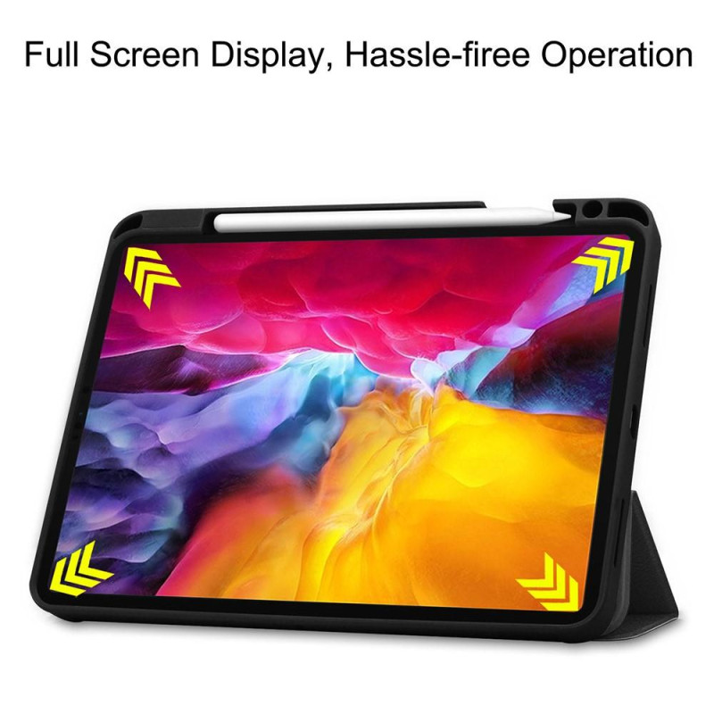 For iPad Pro 11 2021 Tri - fold Stand Tablet Case Cover - Black