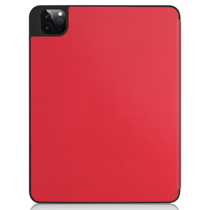 iPad Pro 11 2021 Slim Fit Trifoldbart Deksel - Rød