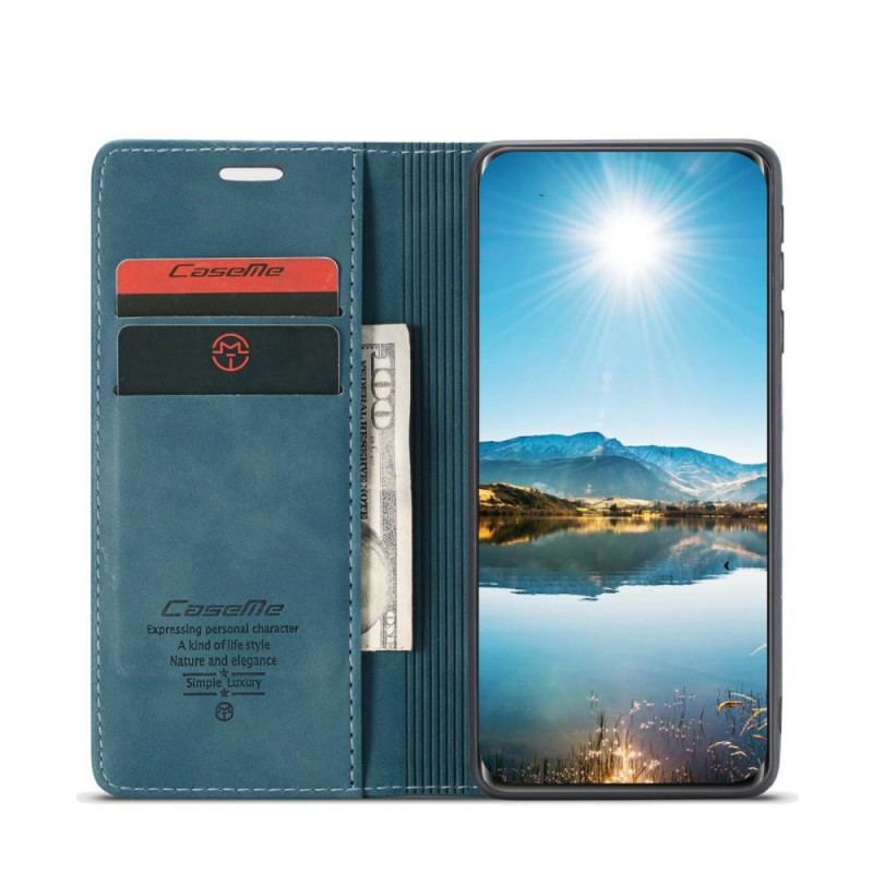 CASEME Retro Lompakkokotelo - Xiaomi Mi 11 - Sininen