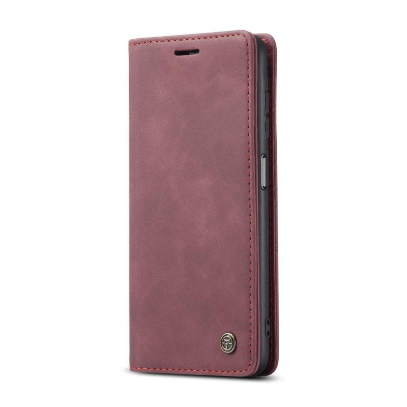 CASEME Lommebok - deksel Samsung Galaxy A12 - Burgund