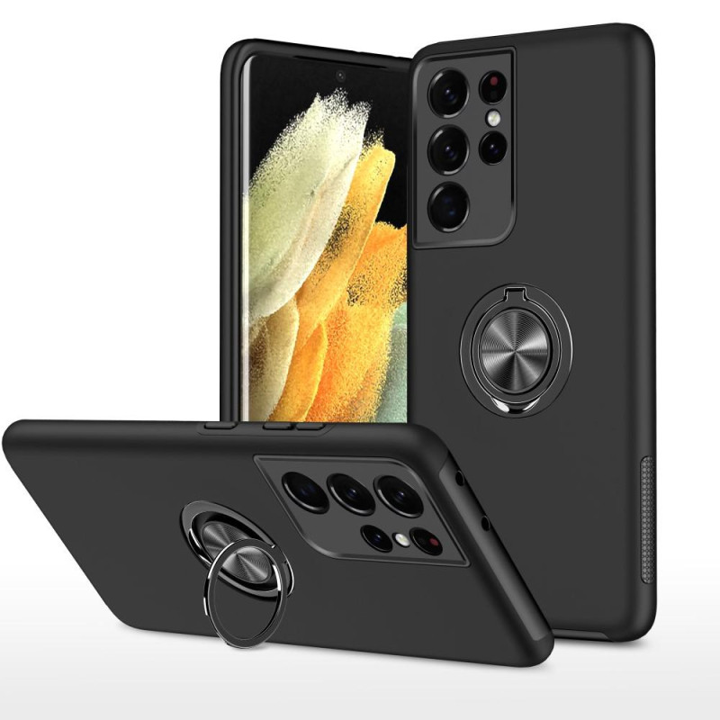 Samsung Galaxy S21 Ultra sormirengasten tukijalka hybridikotelo