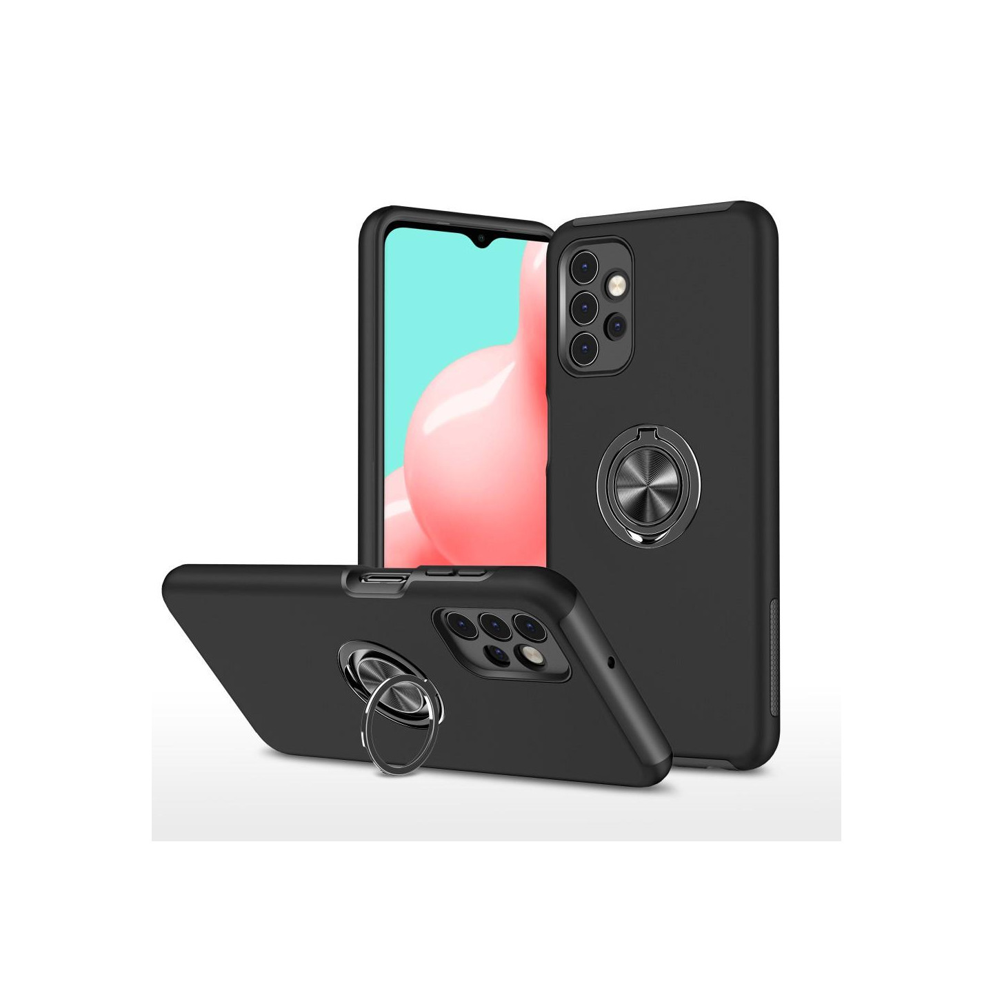 Samsung Galaxy A32 5G Fingerring Kickstand Hybrid Taske