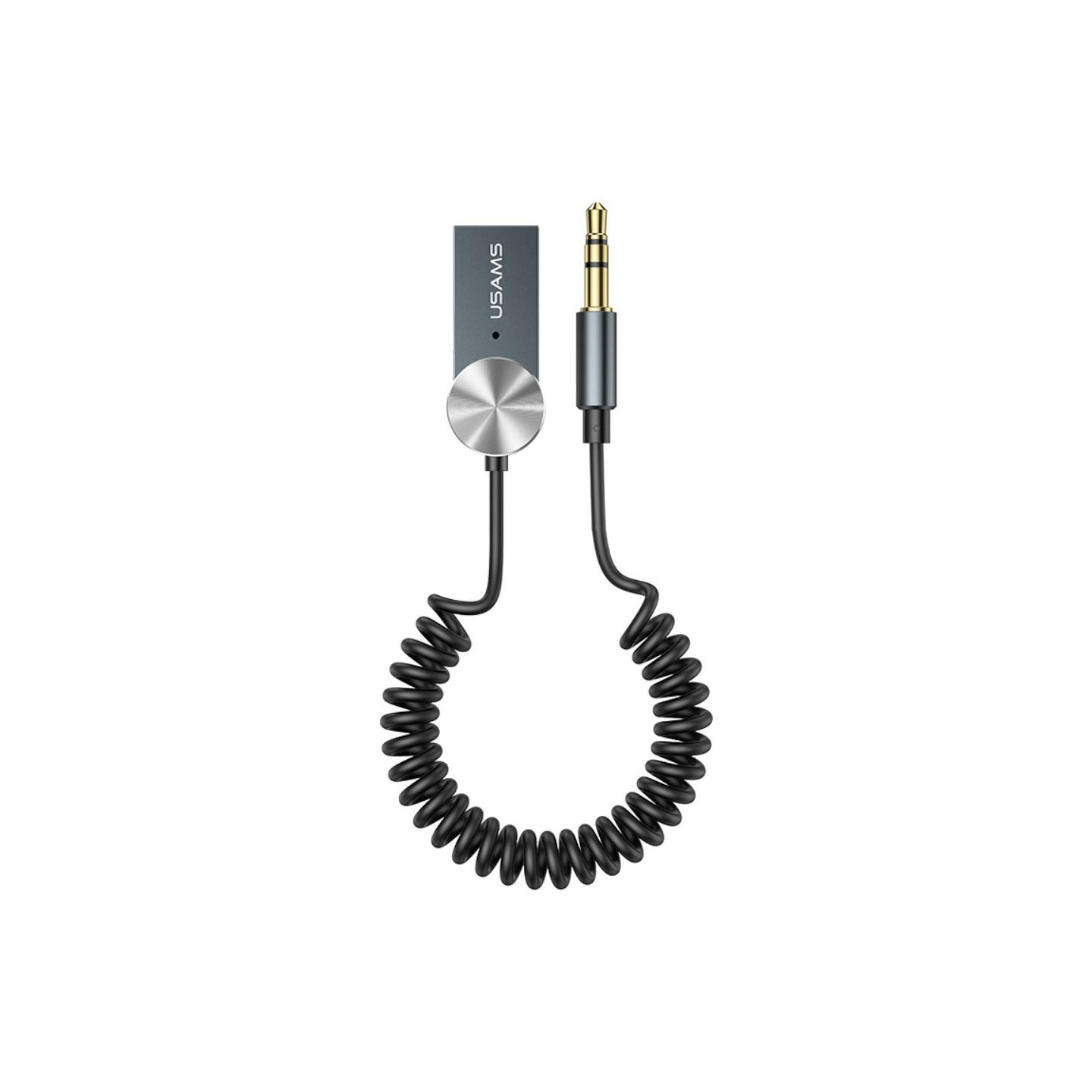 USAMS US - SJ464 Wireless Bluetooth Adapter Receiver Car Aux Audio