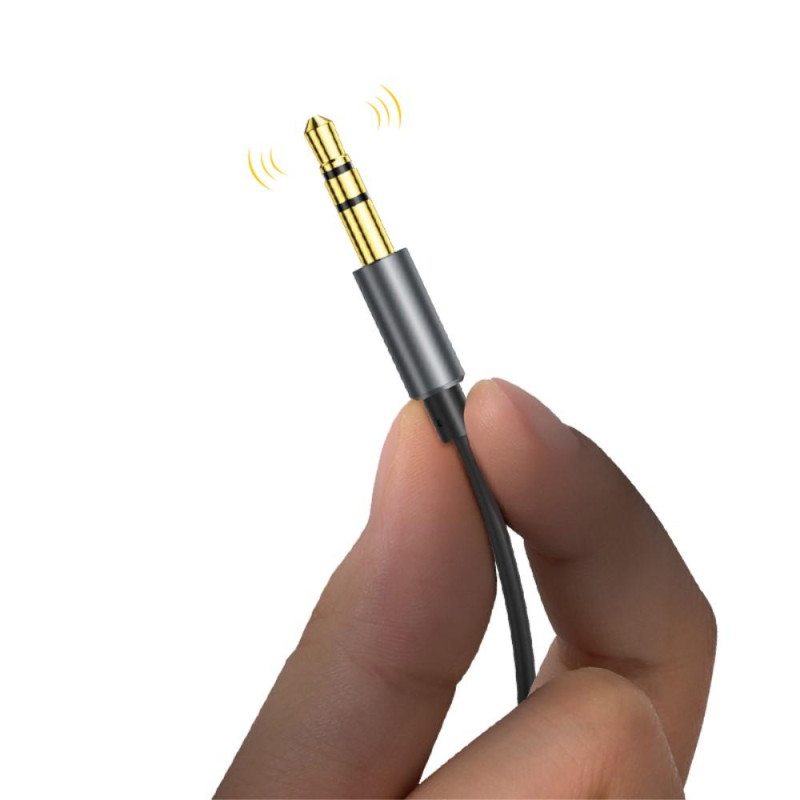 USAMS A2DP Bluetooth 5.0 AUX lydmusikkmottakeradapter