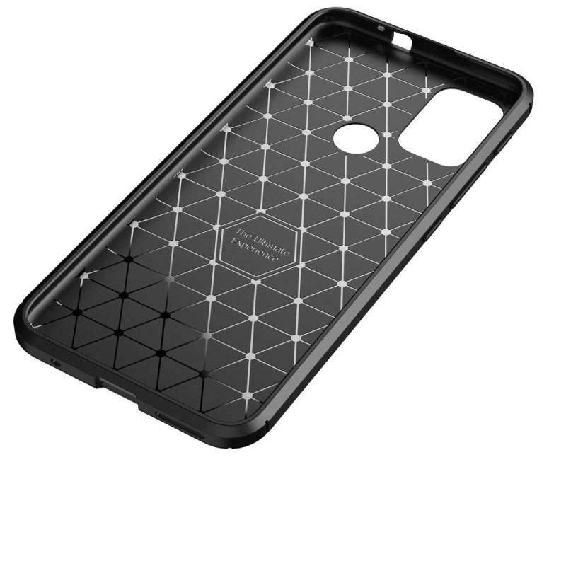 Carbon Fiber Texture TPU Cover for Motorola Moto G30