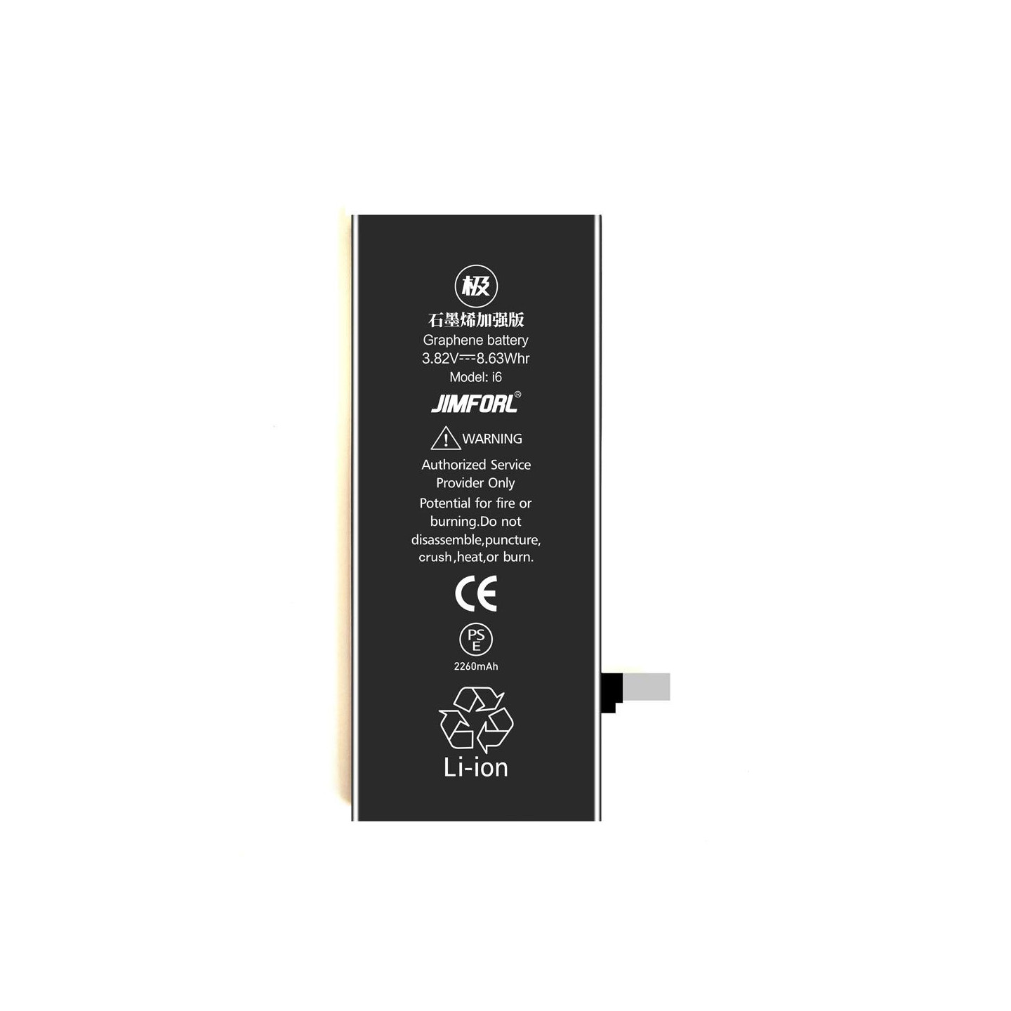 IPARTSEXPERT Batteri 2260mAh iPhone 6