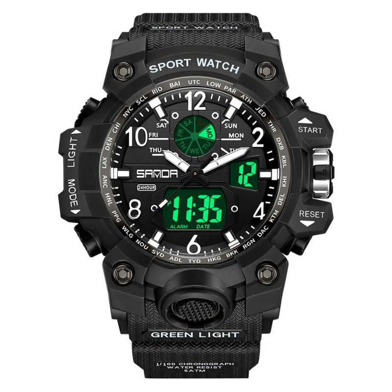 Armbåndsur Armbåndsur Digital vanntett sportsklokke osv