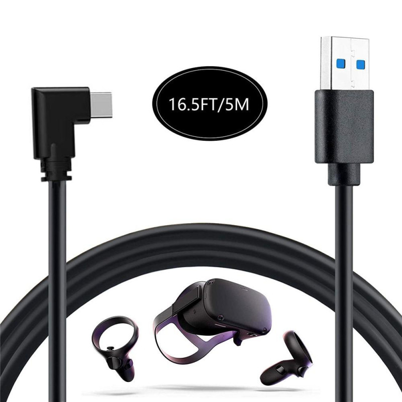 Oculus Quest VR Link Cable USB3.0 to Type - C Data Cable 5m