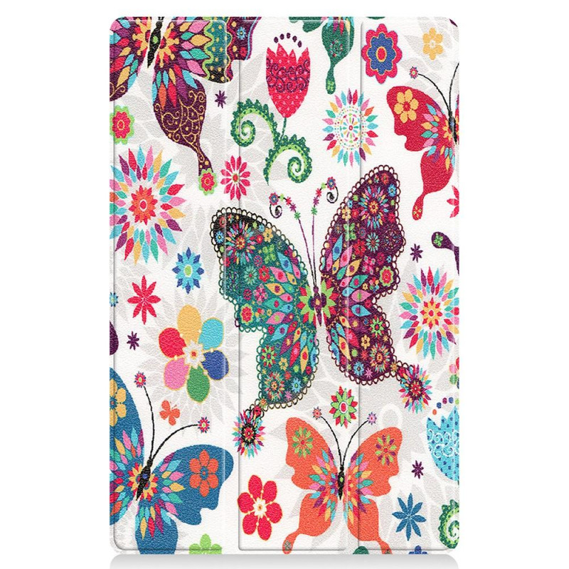 Kolminkertainen jalustan kansi Lenovo Tab P11 Pro TB - J706F - Butterfly