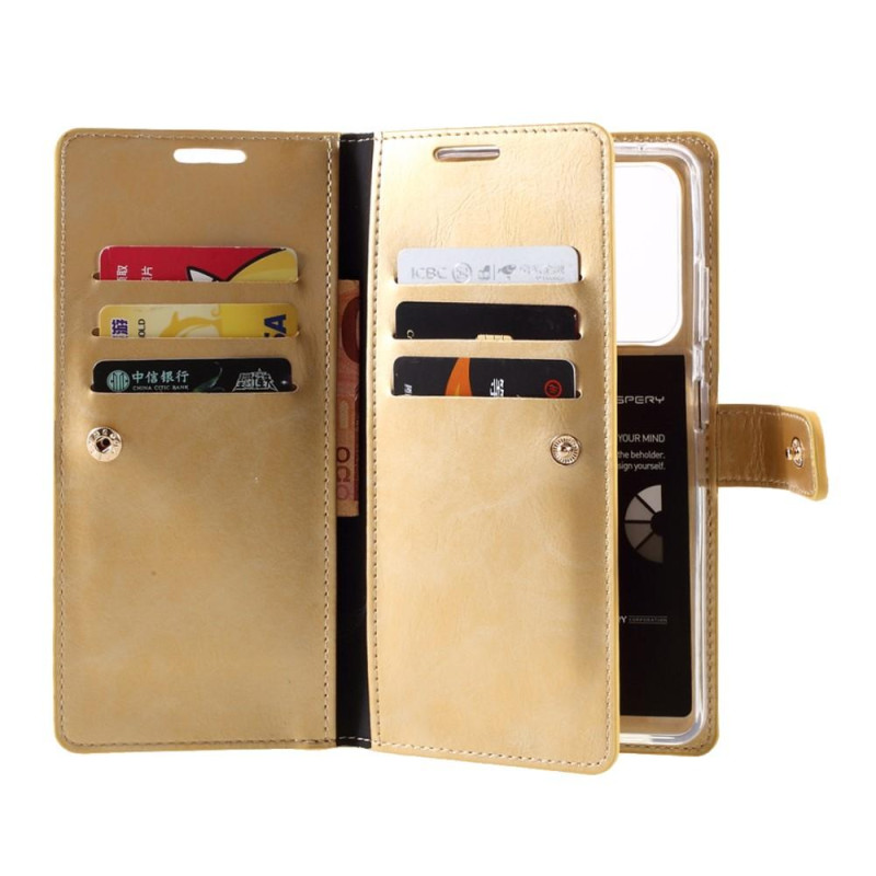 MERCURY GOOSPERY Mansoor Wallet Diary PU - nahkakotelo Samsung Galaxy S21 Ultra
