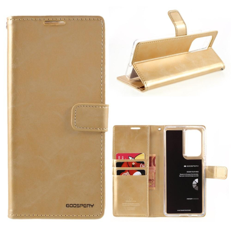 MERCURY GOOSPERY Blue Moon Case Samsung Galaxy S21 Ultra - Gold