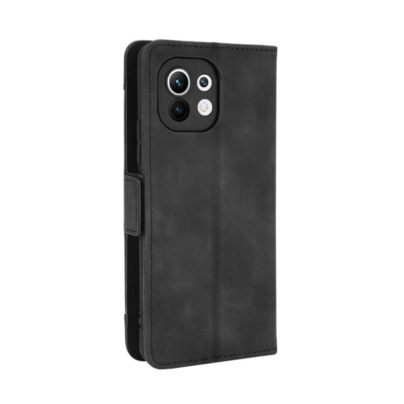 Wallet Stand Flip Phone Case for Xiaomi Mi 11 - Black