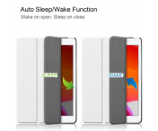 Apple iPad 10.2 2021/2020/2019 Slim fit tri-fold fodral - Vit