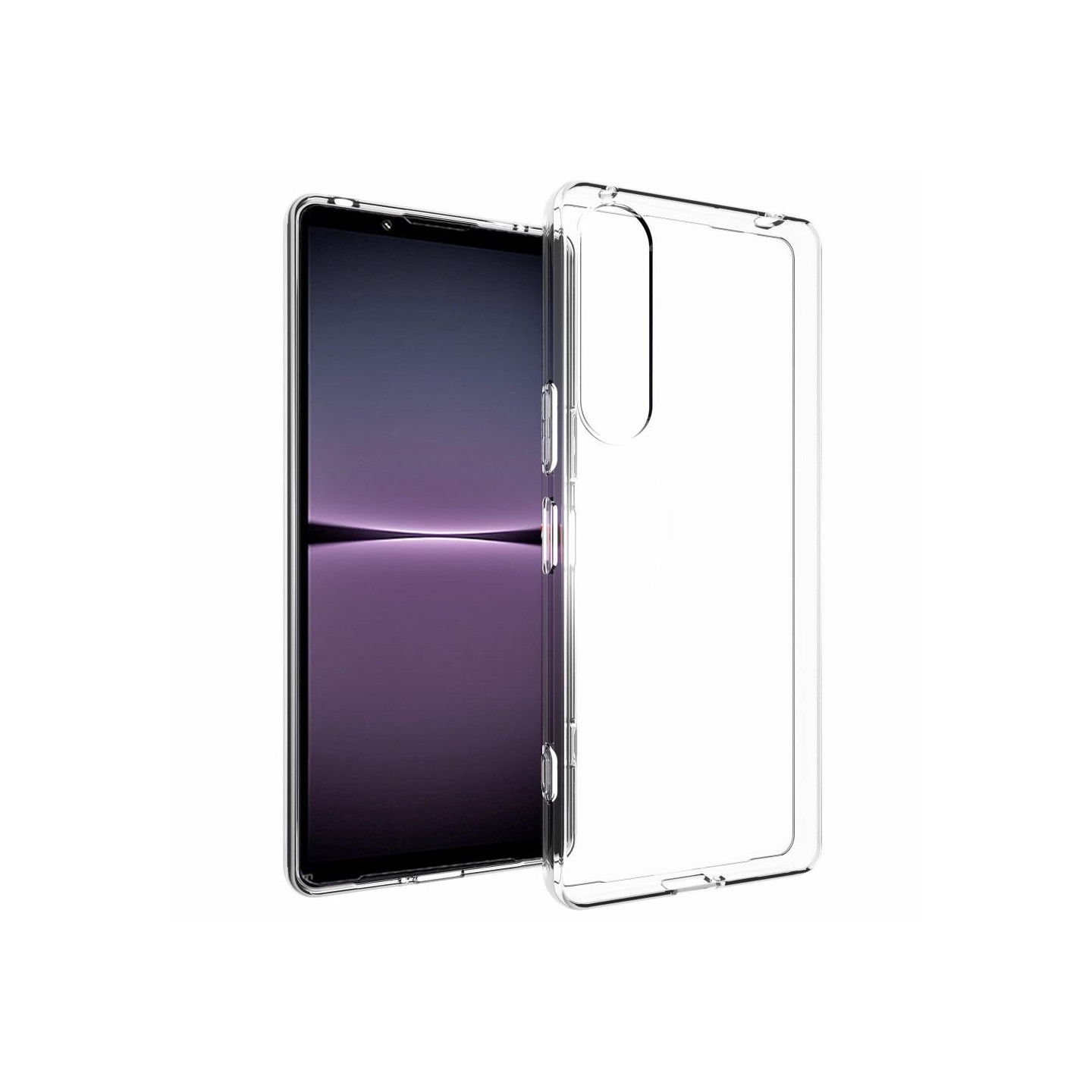 Til Sony Xperia 1 V Slim Fit TPU Deksel Gjennomsiktig
