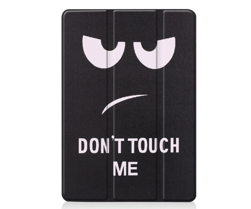 Apple iPad 10.2 Slim fit tri-fold fodral - Don't Touch Me