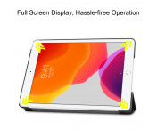 Apple iPad 10.2 Slim fit tri-fold fodral - Don't Touch Me