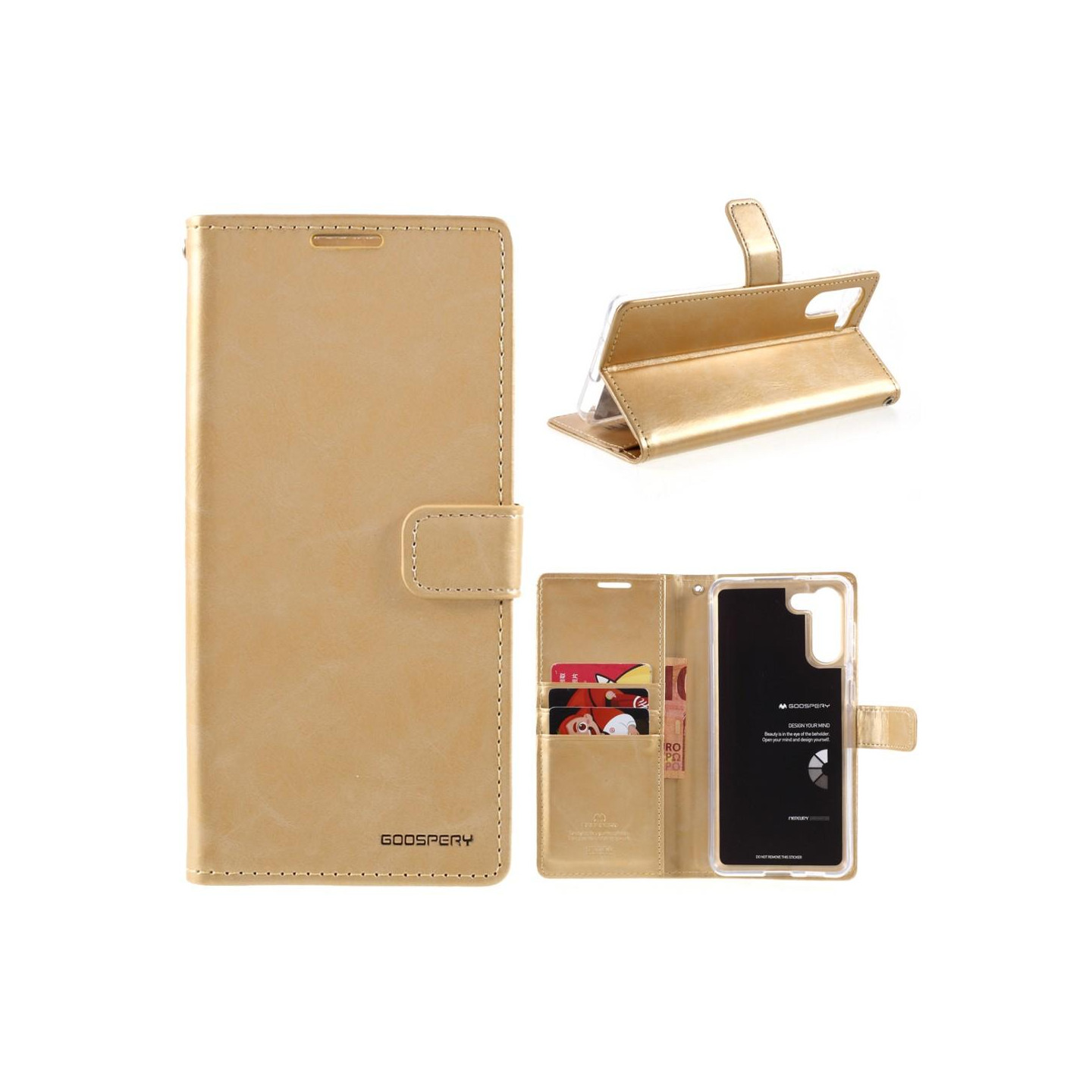 MERCURY GOOSPERY Blue Moon Case Samsung Galaxy S21+ (Plus) - Gold