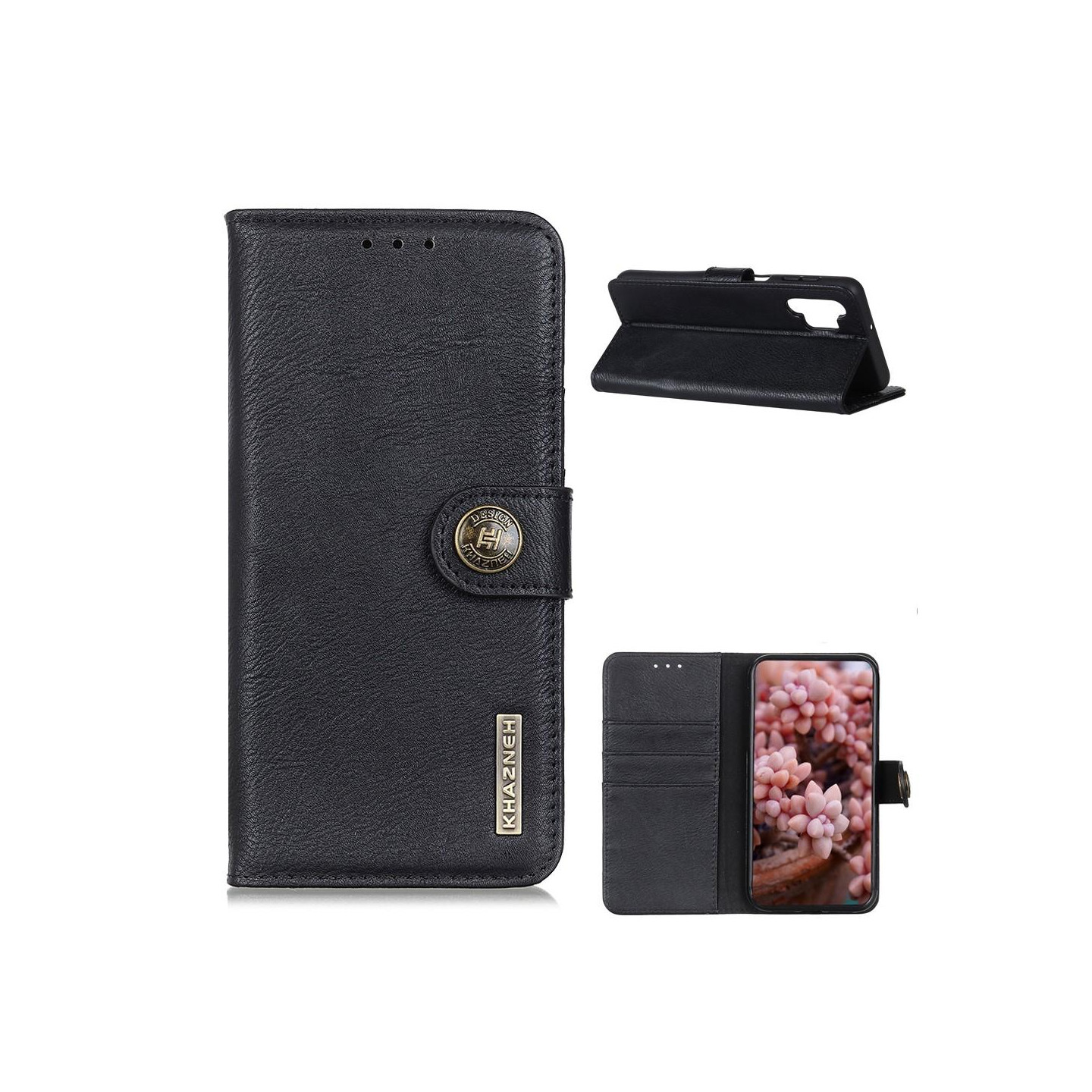 KHAZNEH Phone Cover for Samsung Galaxy A32 5G - Black