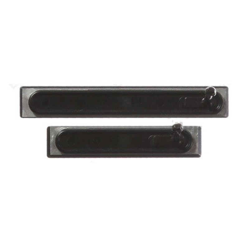2 PCS/Set OEM Card Cap Set for Sony Xperia Z2 D6503 - Black