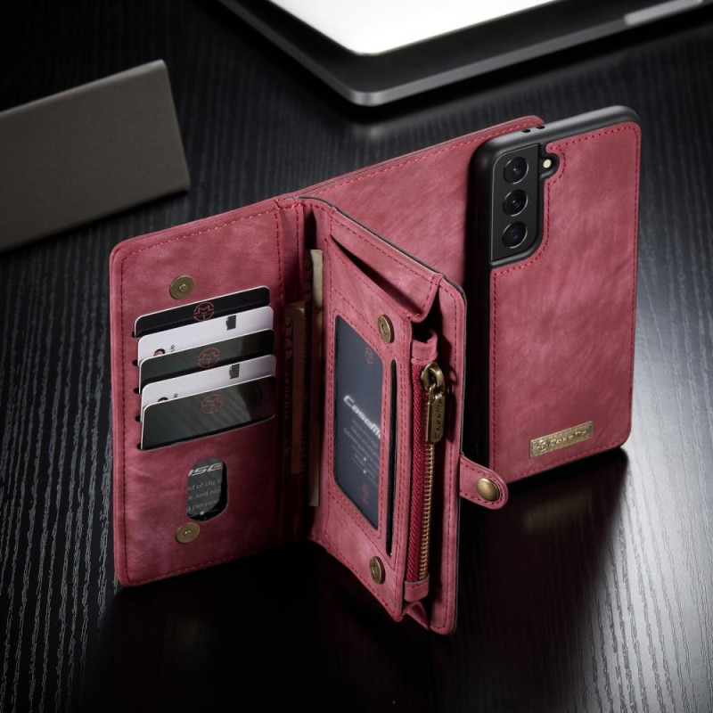 Samsung Galaxy S21 CASEME 2 - in - 1 Detachable - Red