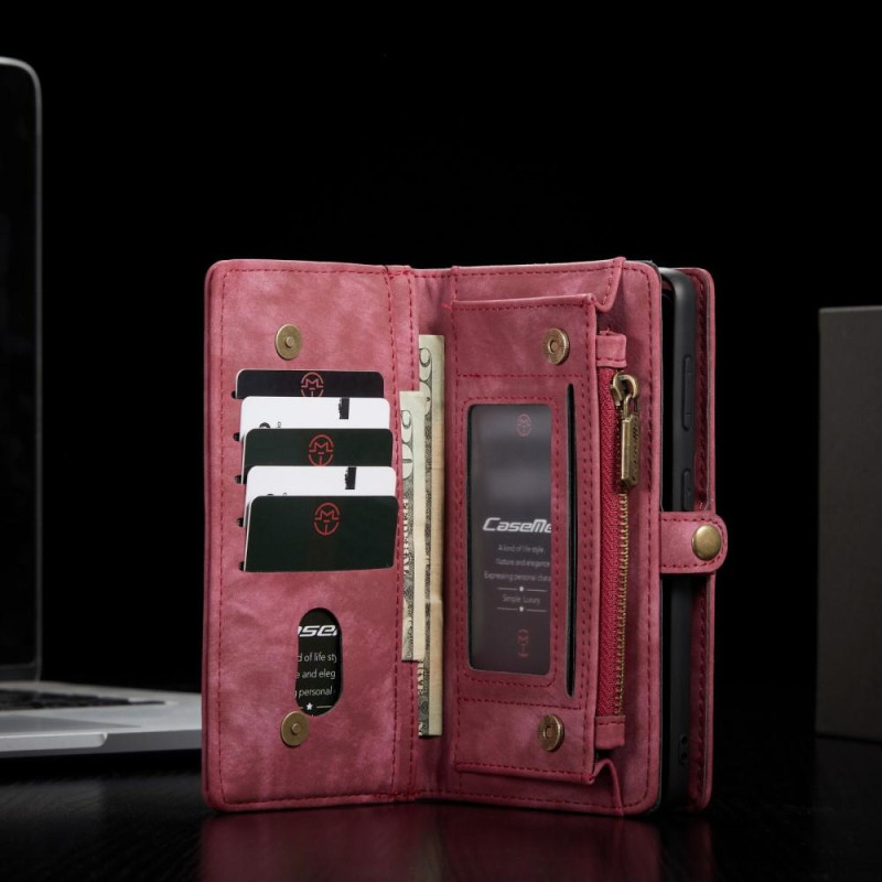 Samsung Galaxy S21 CASEME 2 - i - 1 Aftagelig - Rød