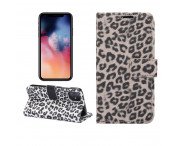 iPhone 11 Plånboksfodral Fodral Leopard - Brun