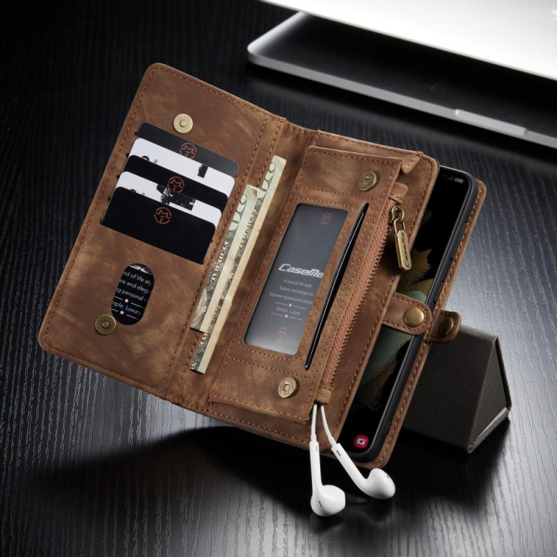 Samsung Galaxy S21 CASEME 2 - in - 1 Irrotettava - Ruskea