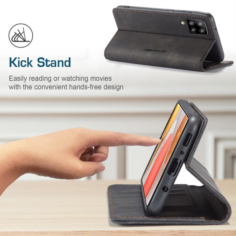 CASEME Retro Wallet Case for Samsung Galaxy S21+ (Plus) Black