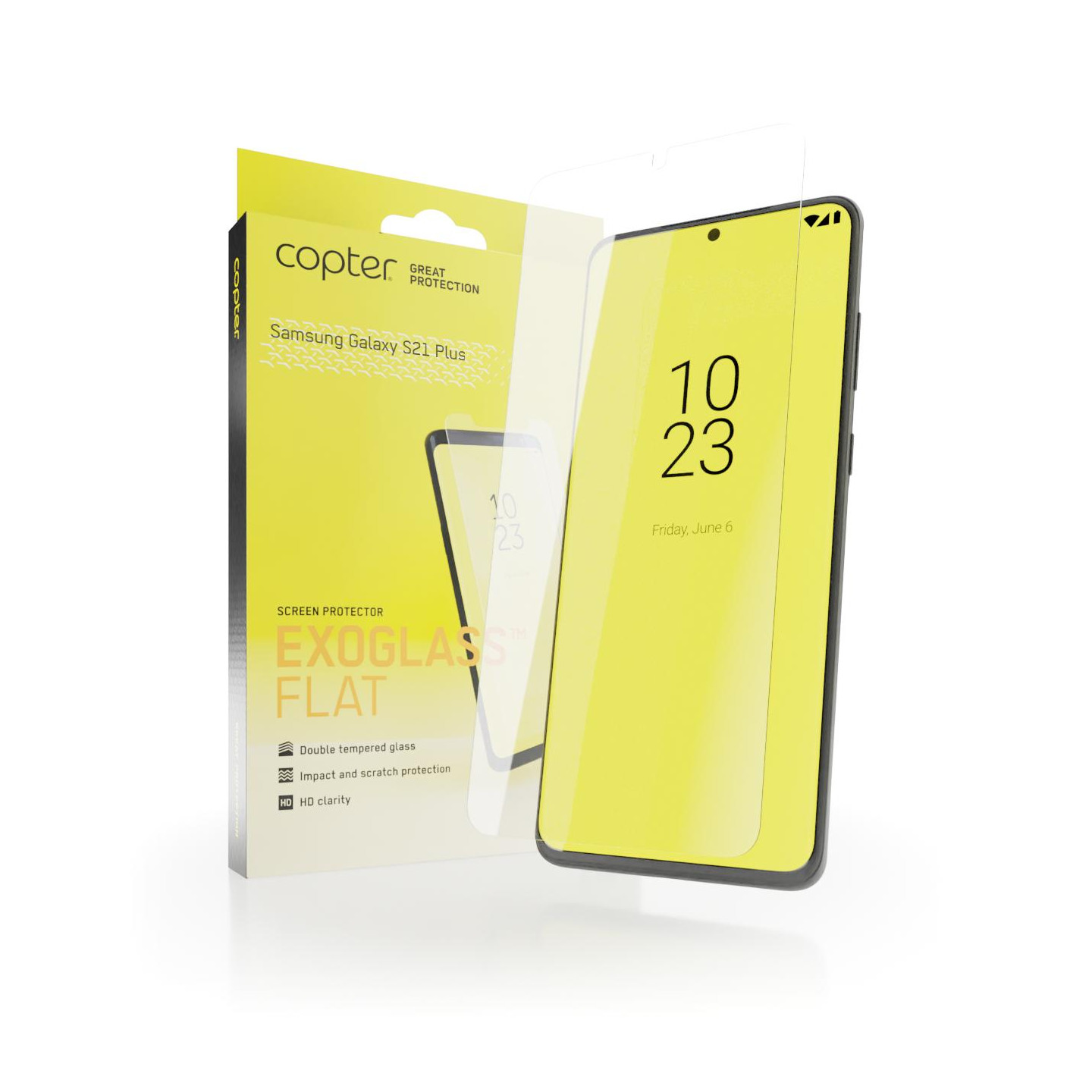 Copter Exoglass to Samsung Galaxy S21+ (Plus)