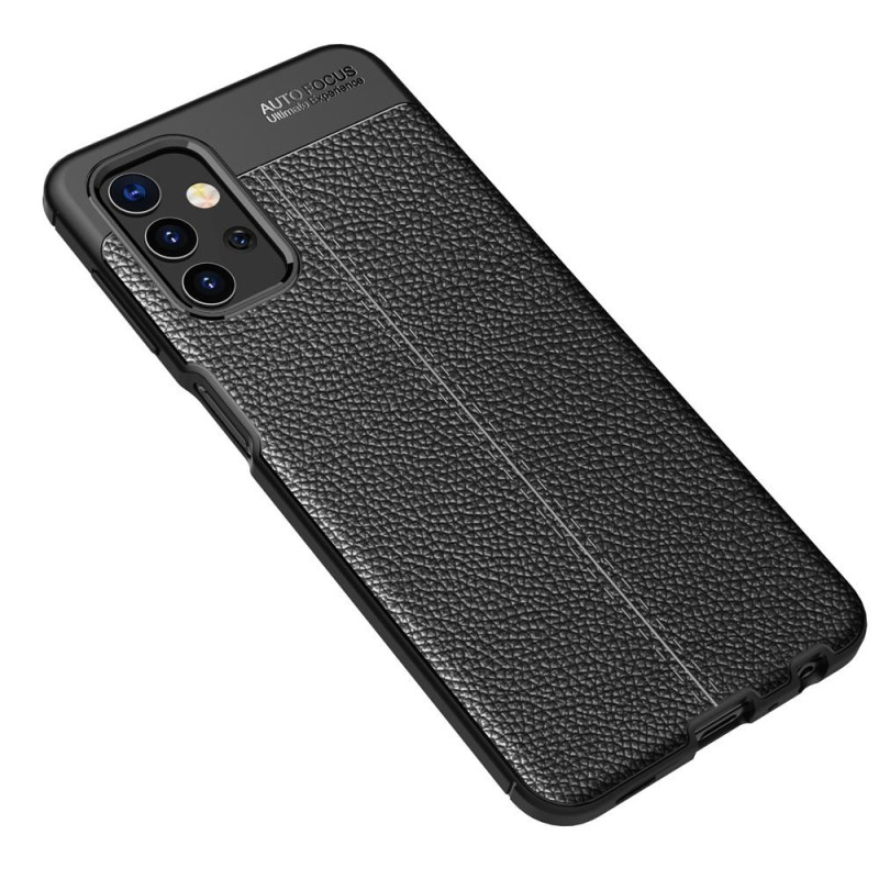 Samsung Galaxy A32 5G TPU Case Shell Litchi Texture - Svart