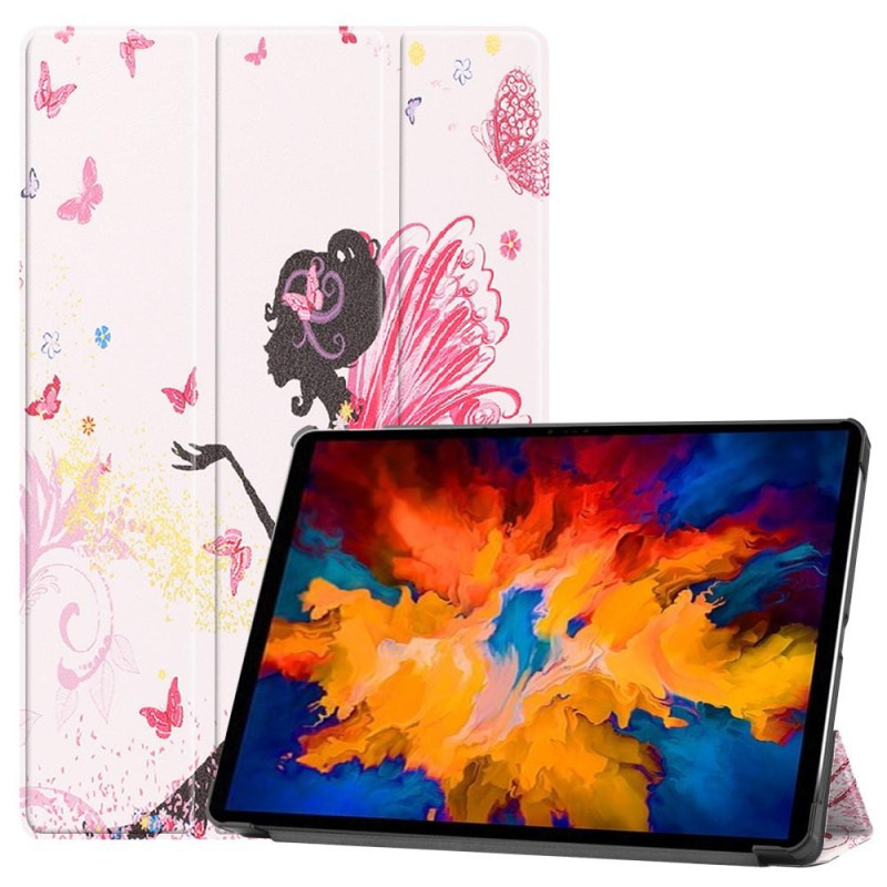 Tri - fold Stand Cover for Lenovo Tab P11 Pro TB - J706F - Beauty