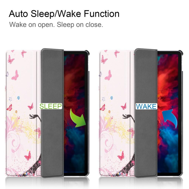 Trefoldelig veske til Lenovo Tab P11 Pro TB - J706F - Skjønnhet